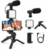 Kit de Grabación AY-49 4 en 1 para TikTok, Reels, Live y Creación de Contenido