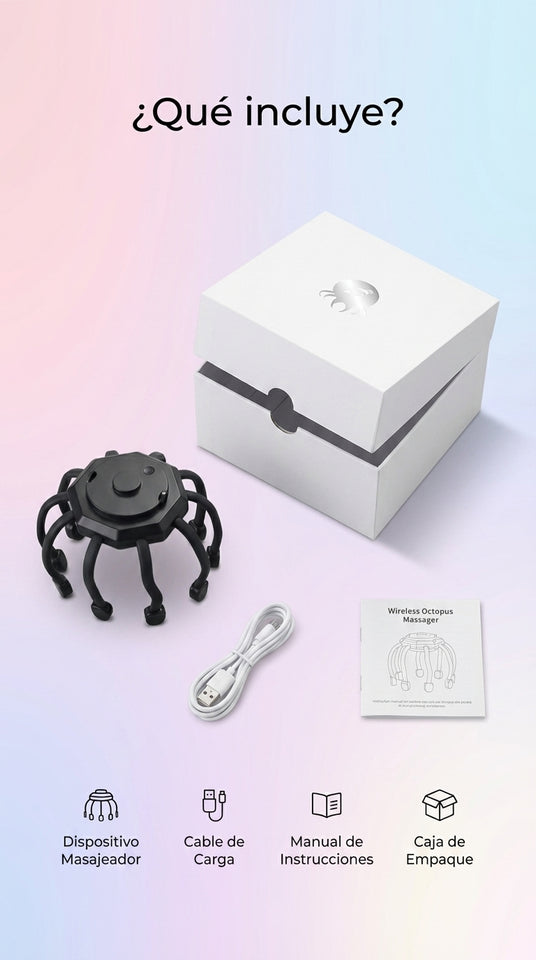 Pulpo Relax Pro™ – Masajeador Inteligente